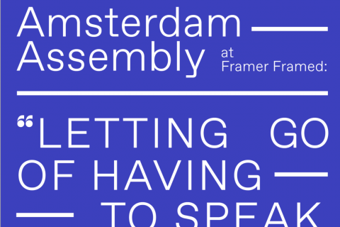Amsterdam assembly text poster
